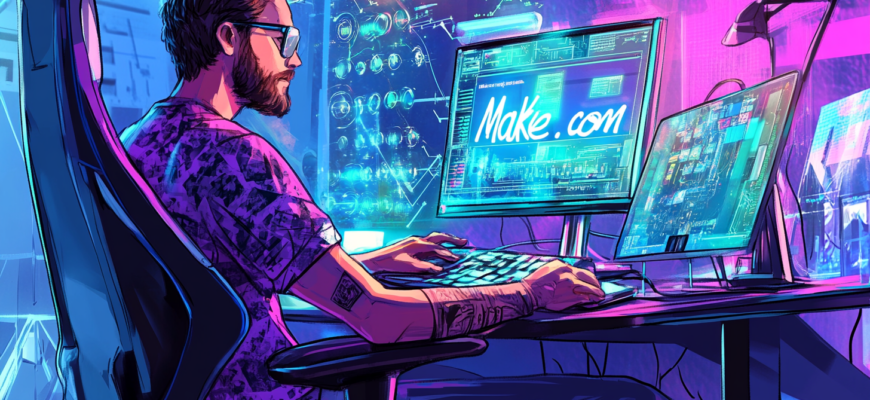 Эффективное создание музыкального бота с использованием Make.com: от автоматизации до интеграции с API