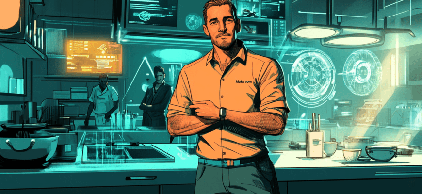 Оптимизация ресторанного бизнеса: как автоматизация с Make.com меняет правила игры