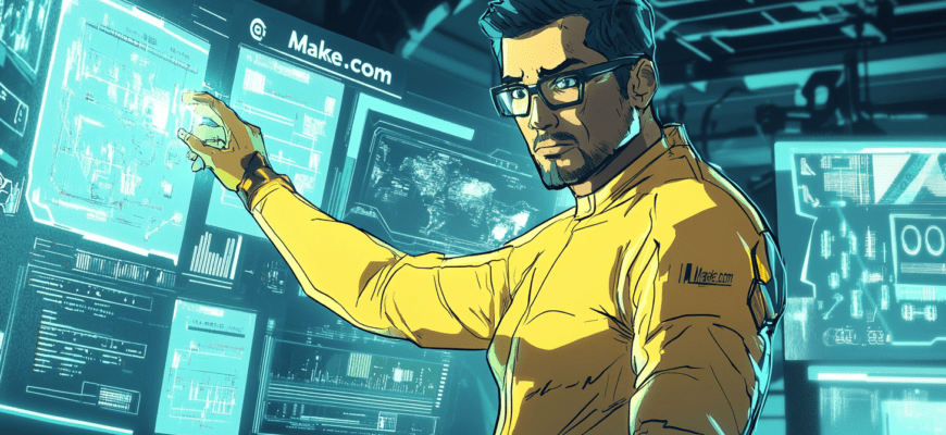Автоматизация контент-создания с Make.com: 10 эффективных способов обеспечить уникальность и актуальность вашего сайта