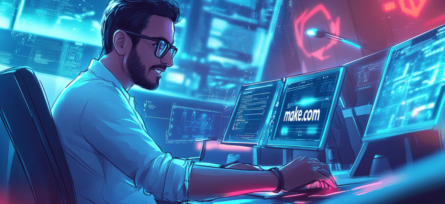 Автоматизация контента с использованием make.com: как бесплатно упростить жизнь маркетологам и блогерам