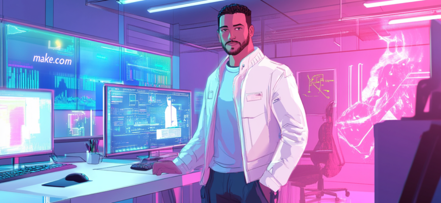 Узнайте, как с помощью make.com и нейросетей автоматизировать рабочие процессы и повысить продуктивность уже сегодня!