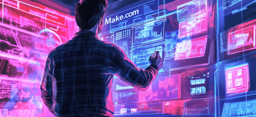 Автоматизация рекламных кампаний с помощью Make.com: как ИИ повышает эффективность вашего бизнеса в стриминговых сервисах