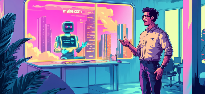 ИИ в финтехе: Как автоматизация и чат-боты от make.com меняют маркетинговые стратегии и привлекают клиентов