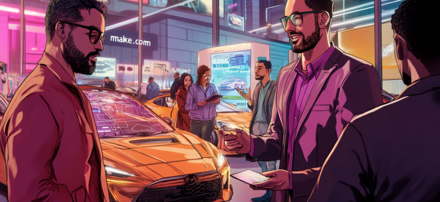 Искусственный интеллект в автопродаже: как make.com помогает трансформировать маркетинговые стратегии и персонализировать опыт клиентов
