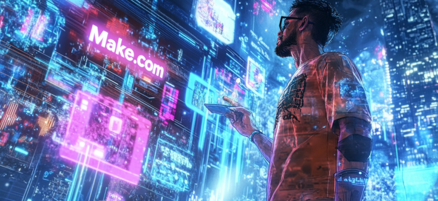 Искусственный интеллект и Make.com: как автоматизация меняет создание визуального контента?