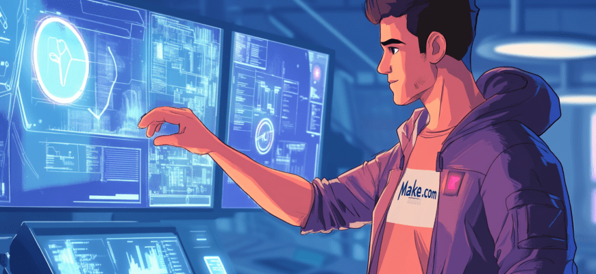 Искусственный интеллект и Make.com: Как автоматизация превращает видеомаркетинг в искусство персонализации