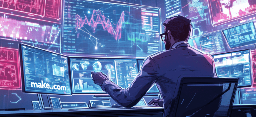 Как большие данные и сервис make.com революционизируют контент-маркетинг: автоматизация, персонализация и прогнозирование трендов