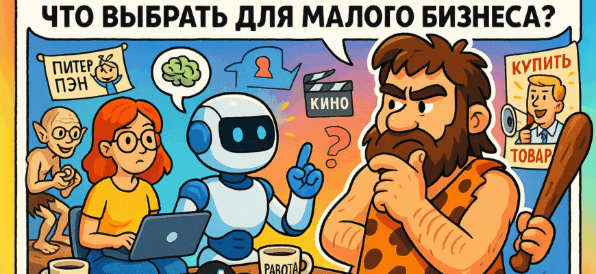 ИИ или SMM-менеджер: кто выведет малый бизнес на новый уровень?