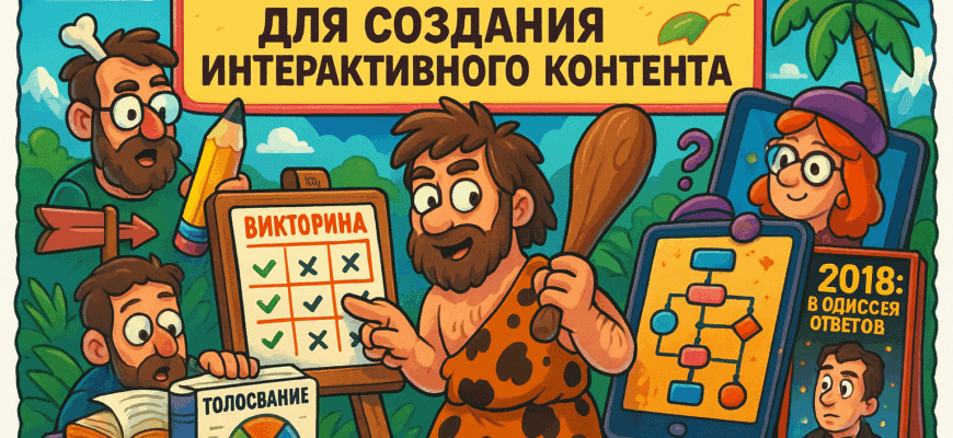 10 мощных сервисов для создания интерактивного контента с ИИ, которые взорвут ваш маркетинг