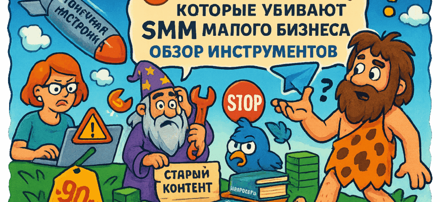 5 роковых ошибок SMM для малого бизнеса, которые вас убивают: исправьте это с помощью ИИ!