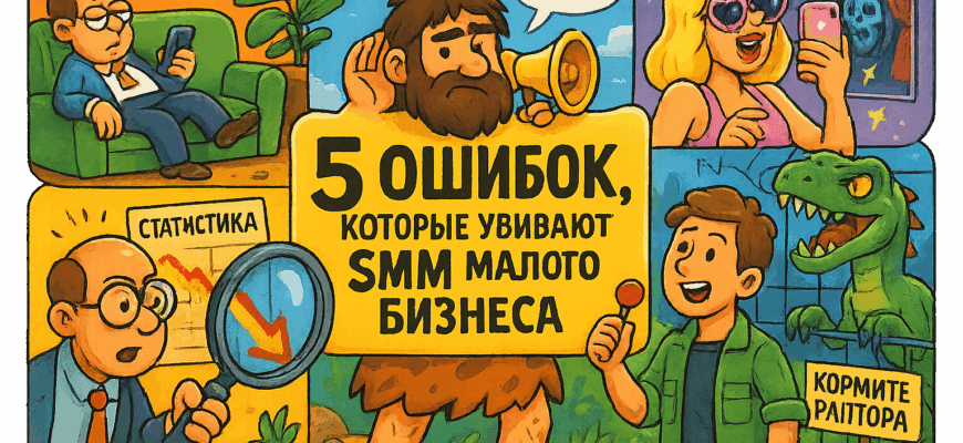 5 шокирующих ошибок в SMM, которые разрушают малый бизнес, и как ИИ превращает их в победные стратегии