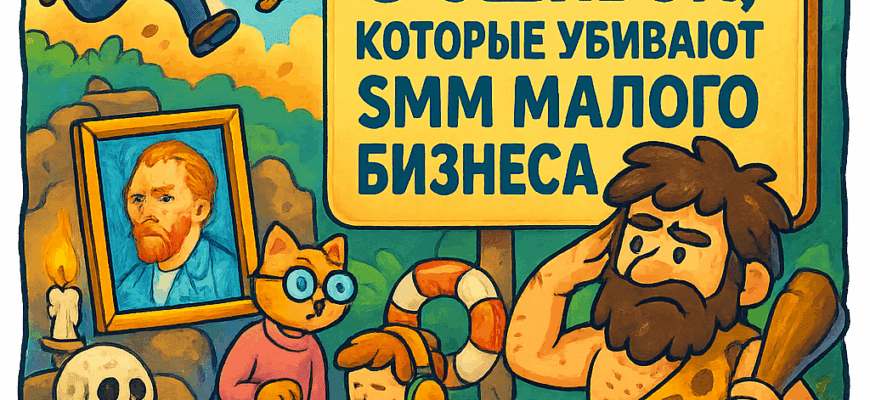 5 смертельных ошибок в SMM малого бизнеса и как ИИ спасет ваш бренд от краха