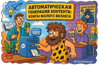 Автоматическая генерация контента для малого бизнеса как способ выживания в условиях информационного хаоса