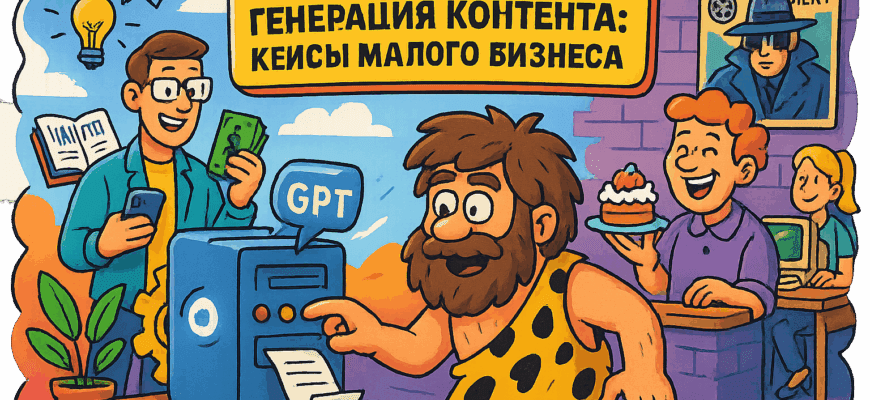 Автоматическая генерация контента для малого бизнеса как способ выживания в условиях информационного хаоса