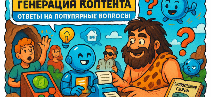 Автоматическая генерация контента: как ИИ спасет ваш маркетинг от скуки и рутинной работы