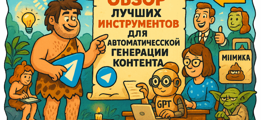 Автоматизация контента: как искусственный интеллект освобождает маркетологов от рутины и прокладывает путь к креативу