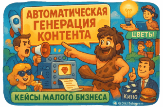 Автоматизация контента с ИИ: как малый бизнес экономит время и деньги