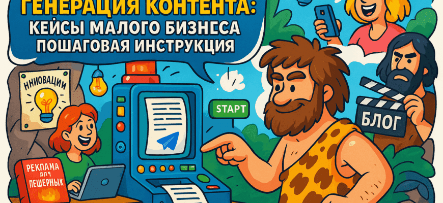Автопостинг контента с ИИ: как малому бизнесу взорвать продажи и привлечь клиентов
