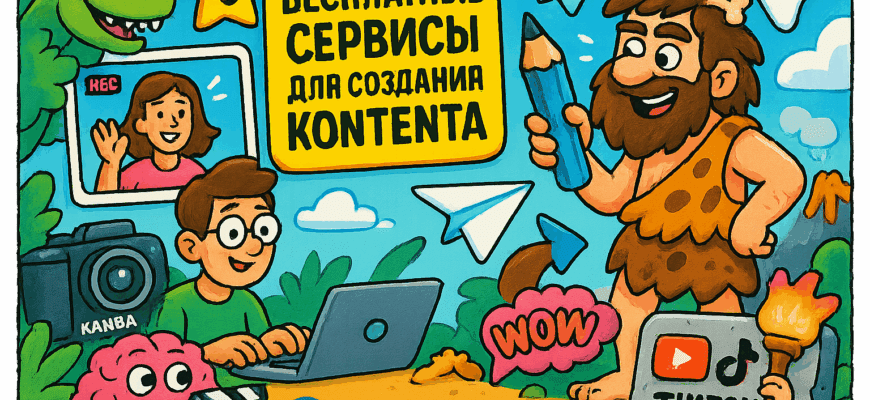 Бесплатные ИИ-сервисы для создания контента: как автоматизировать маркетинг и прокачать бизнес