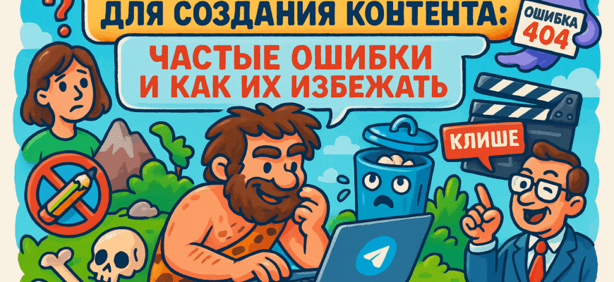 Бесплатные сервисы для создания контента: избегаем ошибок и повышаем эффективность с ИИ