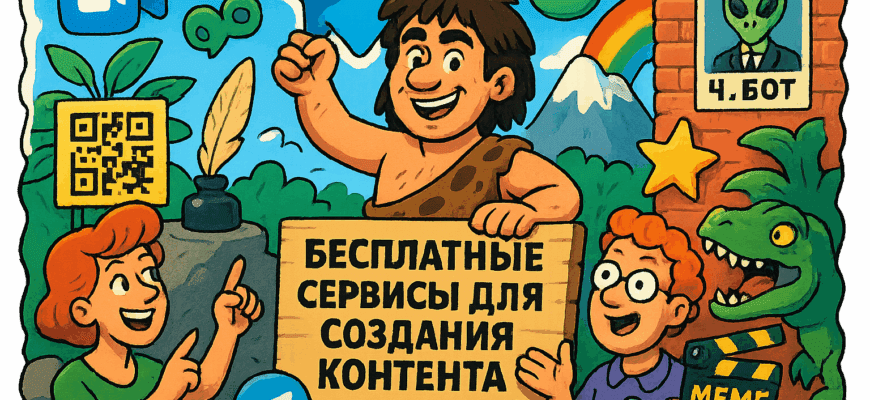 Бесплатные ИИ-сервисы для контента которые вдесятеро сократят ваши затраты и время на создание материалов