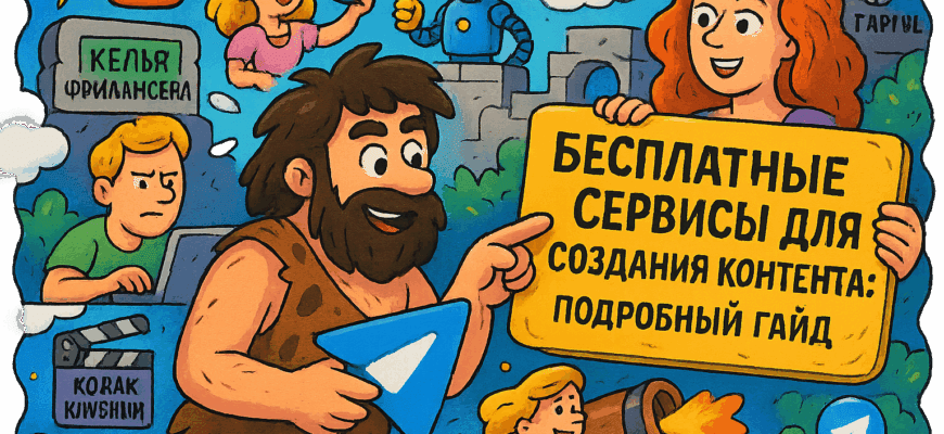 Бесплатные ИИ-сервисы для создания контента: как стать мастером цифрового маркетинга без затрат