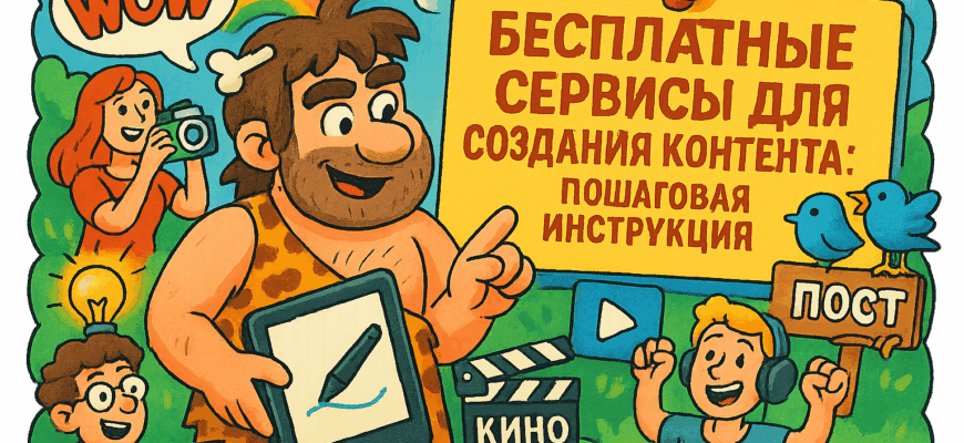 Бесплатные ИИ-сервисы для создания контента: автоматизация, креатив и лайфхаки для успеха в маркетинге