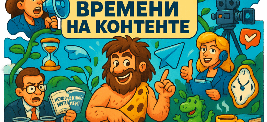 Экономия времени на контенте с помощью искусственного интеллекта: как сократить усилия и увеличить эффективность маркетинга
