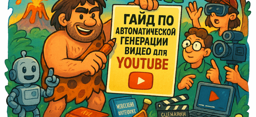 Генерация видео с помощью ИИ: как автоматизация превращает YouTube в вашу личную фабрику контента