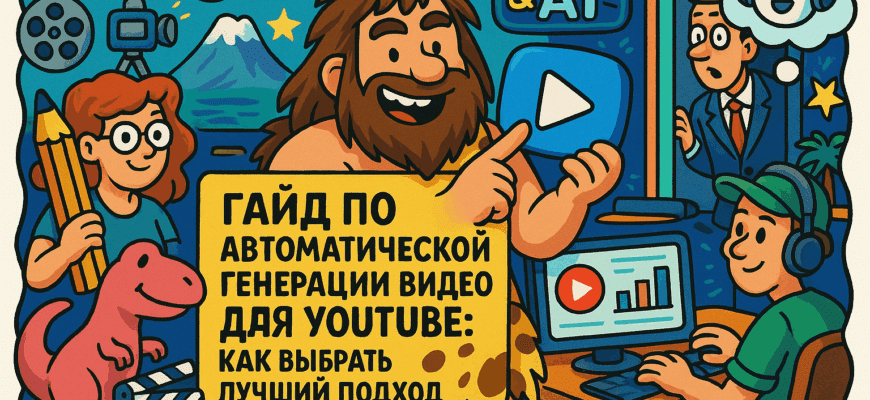 Генерация видео с помощью ИИ: секреты автоматизации, которые поменяют ваш YouTube навсегда