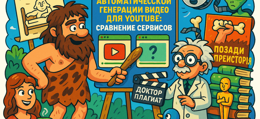 Гид по автоматизации видеоконтента для YouTube: как ИИ изменяет правила игры
