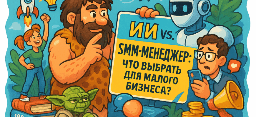 ИИ или SMM-менеджер: кто выведет ваш малый бизнес на новый уровень?