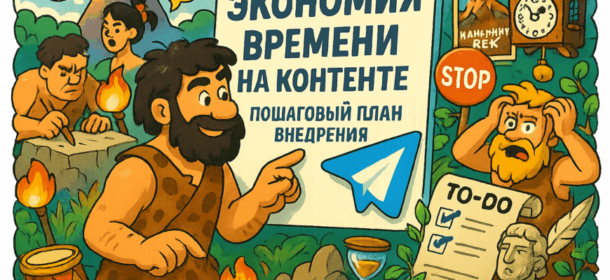 ИИ как спаситель маркетологов: 7 шагов к идеальному контенту без стресса и долговременных страданий