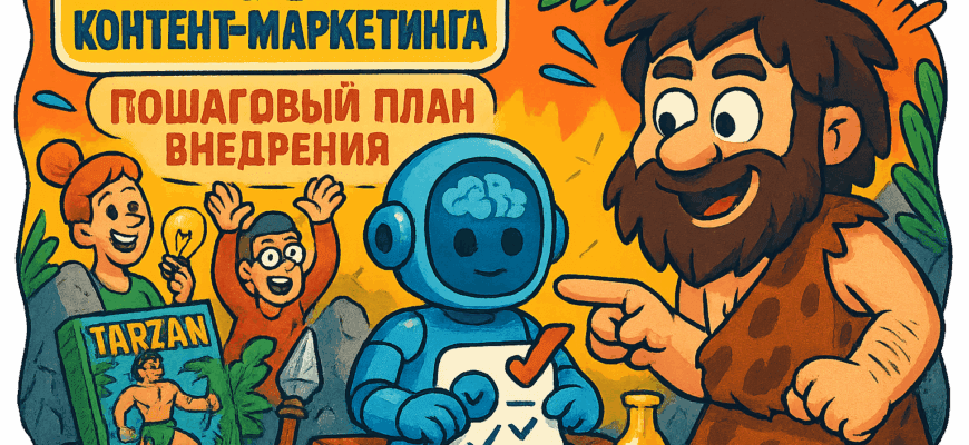 ИИ в контент-маркетинге как ключ к успеху: пошаговое руководство по внедрению новых технологий