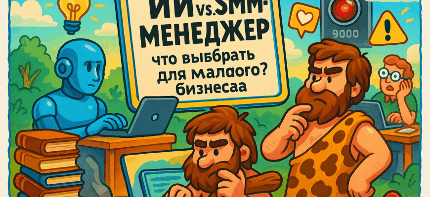 ИИ или SMM-менеджер: кто жестче в мире маркетинга для малого бизнеса?