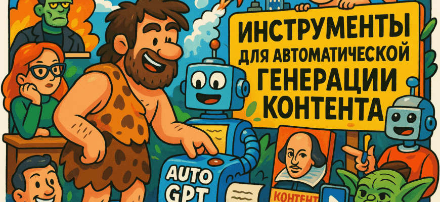 Инструменты ИИ для автоматической генерации контента: как разжечь ваш маркетинговый огонь с минимальными затратами времени и усилий