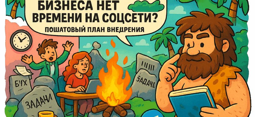 Искусственный интеллект как спасатель: как малому бизнесу успеть в соцсетях с минимальными затратами времени и усилий.