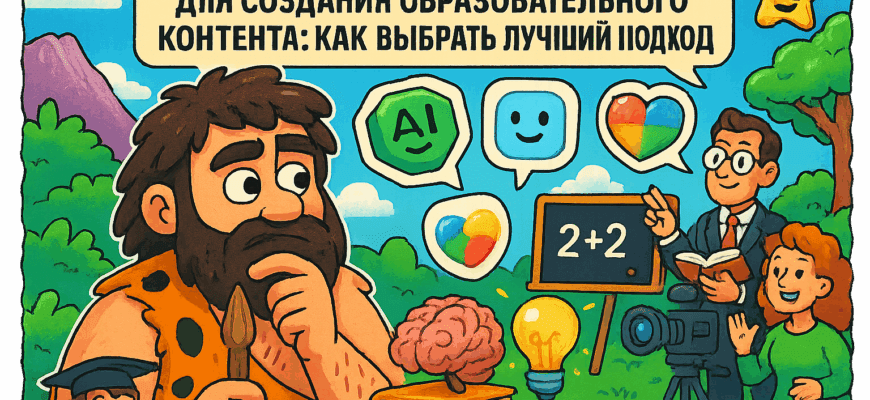 Искусственный интеллект в образовании: секреты выбора идеального сервиса для создания контента, который покорит ваших учеников