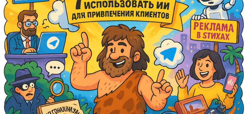 Используй ИИ, чтобы не просто привлекать клиентов, а шокировать их своим маркетингом!