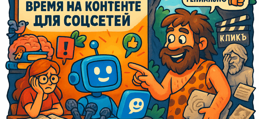Как ИИ ускоряет создание контента для соцсетей и избавляет от рутинной работы