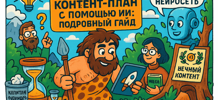 Как искусственный интеллект меняет контент-план: от глупостей до успеха!