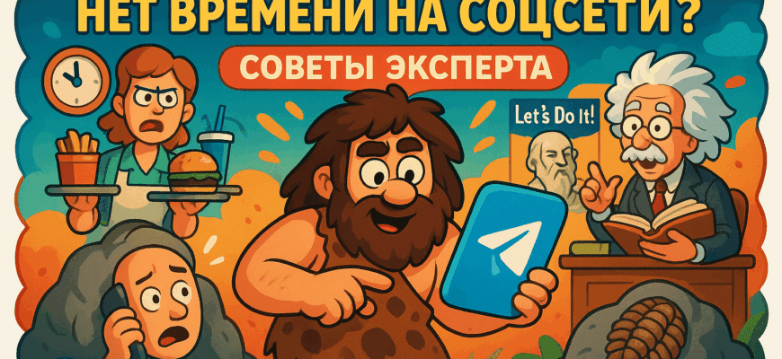 Как малому бизнесу обойти нехватку времени на соцсети и не сойти с ума: секреты автоматизации и творчества