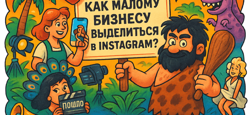 Как малому бизнесу с использованием ИИ покорить Instagram и оставить конкурентов в пыли