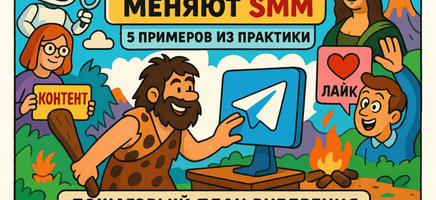Как нейросети перевернули мир SMM: 5 реальных примеров и пошаговый план внедрения для вашего бизнеса