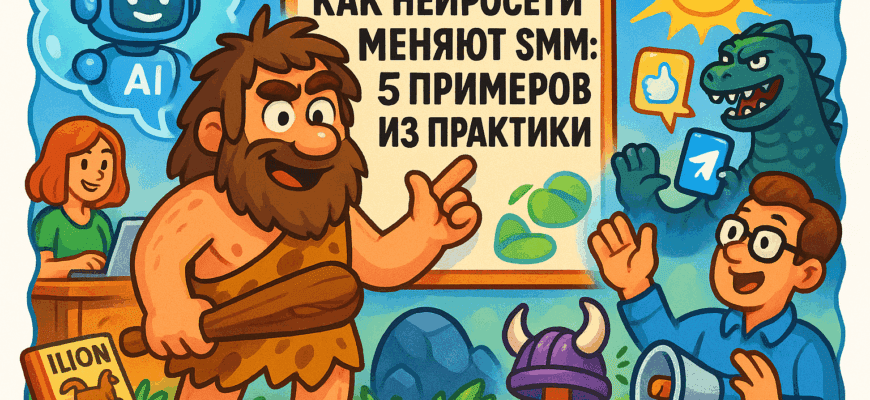 Как нейросети разрывают SMM: 5 шокирующих примеров, которые вы не ожидали увидеть
