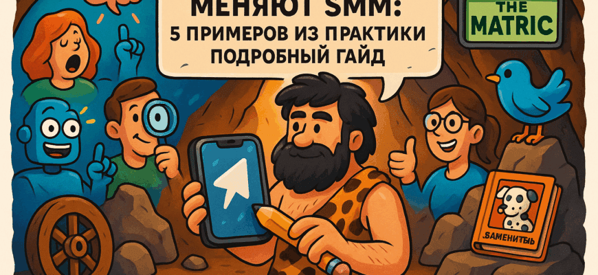 Как нейросети меняют SMM: 5 шокирующих примеров, которые вы не ожидали увидеть
