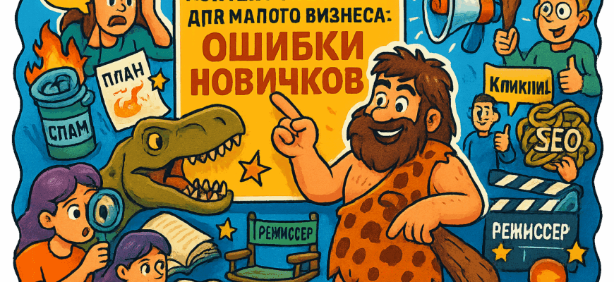 Контент-маркетинг для малого бизнеса: как избежать фатальных ошибок новичков с помощью искусственного интеллекта