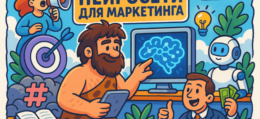 Нейросети в маркетинге: как искусственный интеллект меняет правила игры и поднимает вашу компанию на новый уровень