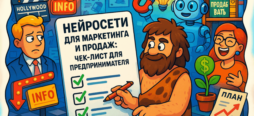 Нейросети в маркетинге: как превратить технологию в вашу суперсилу и не сглазить бизнес
