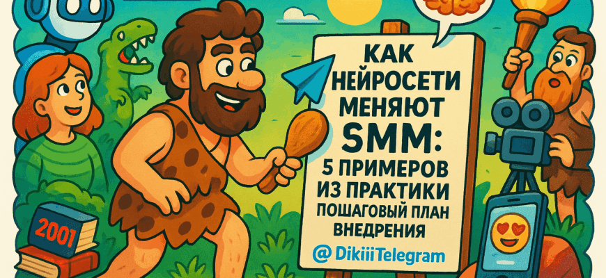 Нейросети в SMM: Как ИИ превращает маркетинг в искусство и что вам с этим делать прямо сейчас